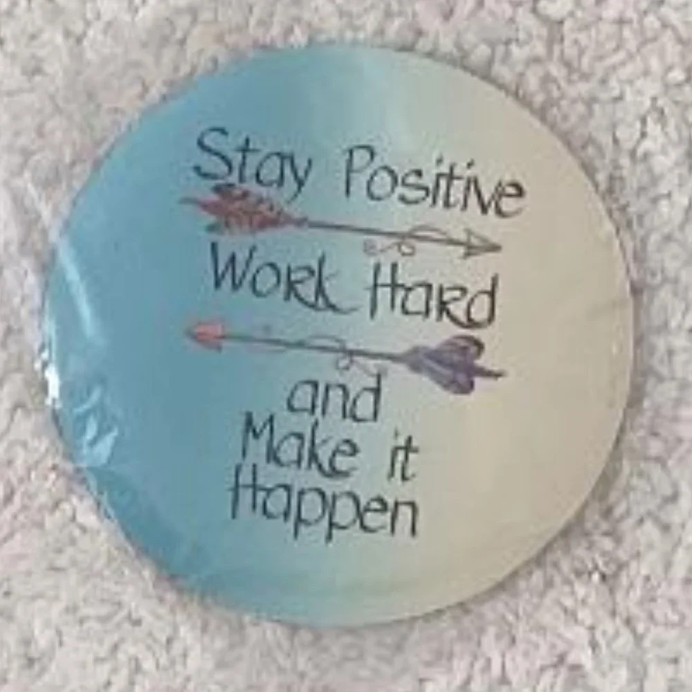Keyboard Wrist Rest Support Arrow Set -Stay Positive Work Hard Make it happen